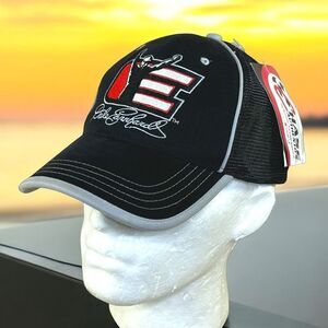 Chase Authentics Dale Earnhardt #3 Hat Black Trucker Cap Winston Cup NOS w/Tags